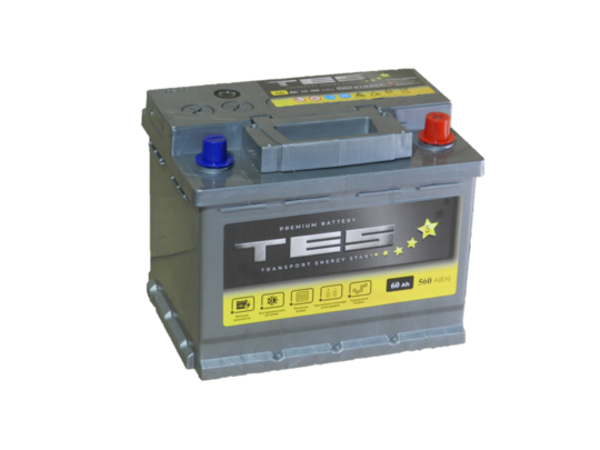 Автомобильный аккумулятор TES PREMIUM 60 А/ч обр./п
