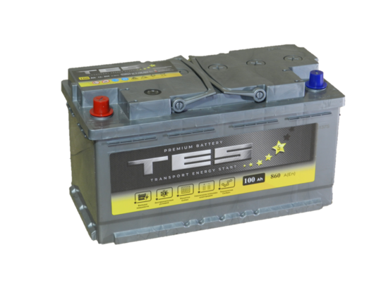 Автомобильный аккумулятор TES PREMIUM 100 А/ч П/п