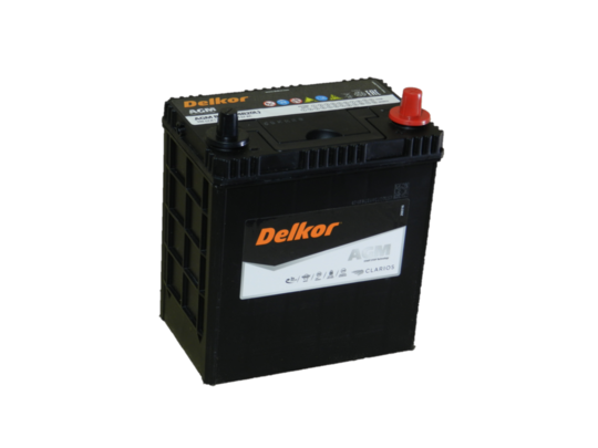Автомобильный аккумулятор DELKOR AGM 35 А/ч обр./п (S34B20L)