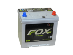 Автомобильный аккумулятор FOX EFB 65 А/ч Обр/П