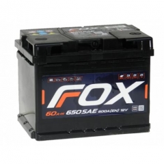 Аккумулятор FOX 60 Ач-600 А (242х175х190)