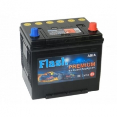 Аккумулятор FLASH PREMIUM 65 Ач -600 А п.п. Азия (230х173х225)